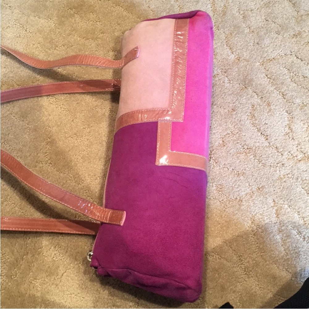 💜💕Sergio Zelcer Pink and Purple Shoulder Bag - Picture 2 of 7